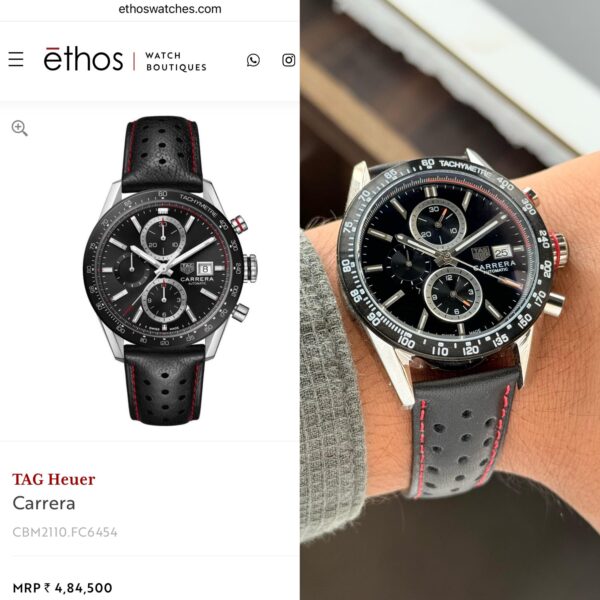 Tag Heuer Carrera Chronograph CBM2110.FC6454 - Image 4
